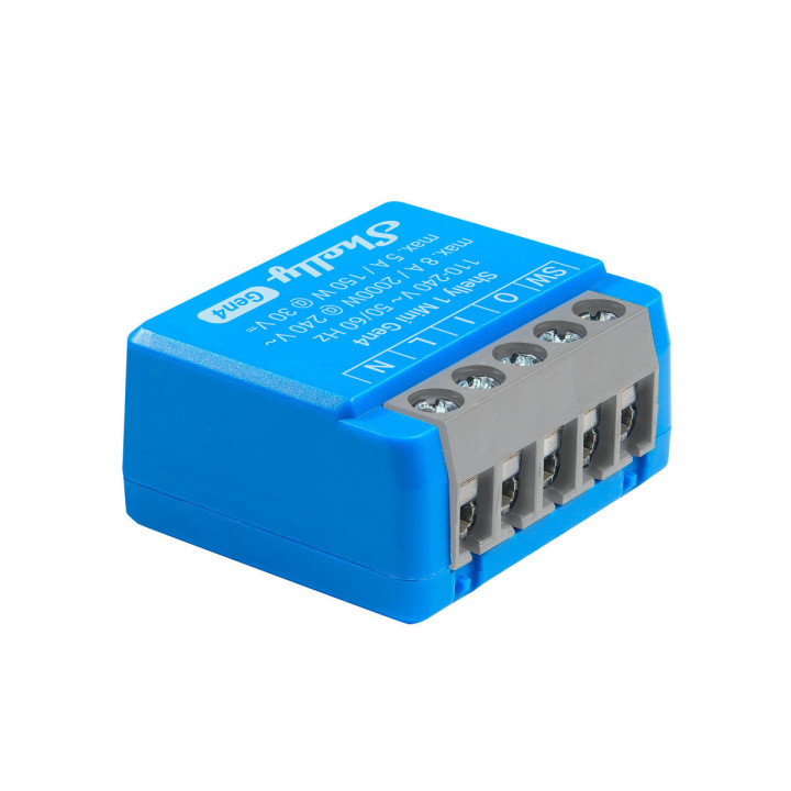 Prise Intelligente Shelly S4SW-001X8EUU Bluetooth Wi-Fi Bluetooth 5.0