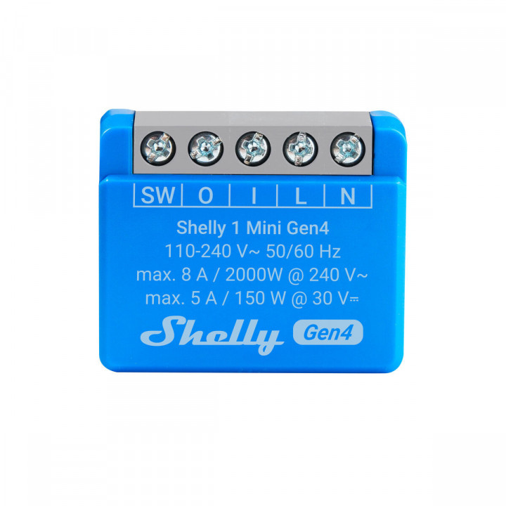 Smart Plug Shelly S4SW-001X8EUU Bluetooth Wi-Fi Bluetooth 5.0