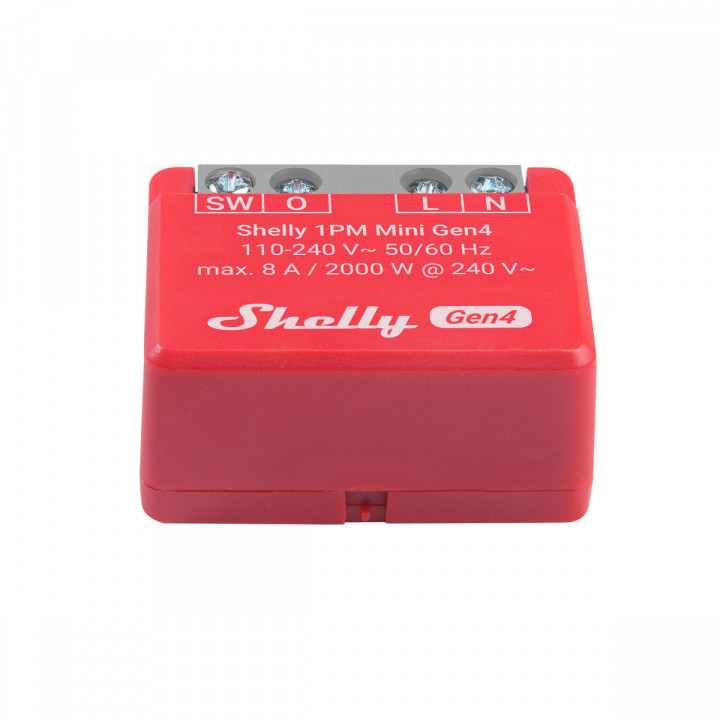 Intelligenter Stecker Shelly S4SW-001P8EU Bluetooth Wi-Fi Bluetooth 5.0