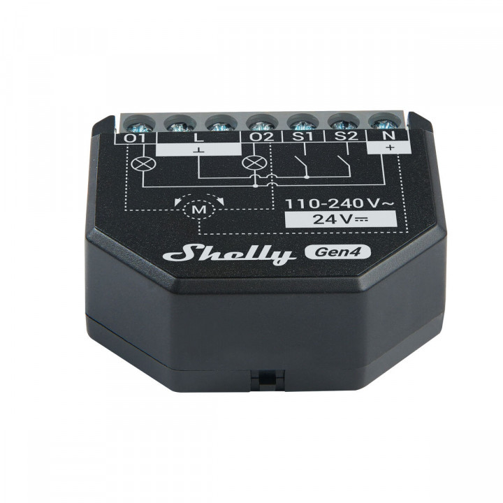 Prise Intelligente Shelly SHELLY 2PM GEN4 X4 Wi-Fi 230 V 10 A (4 Unités)