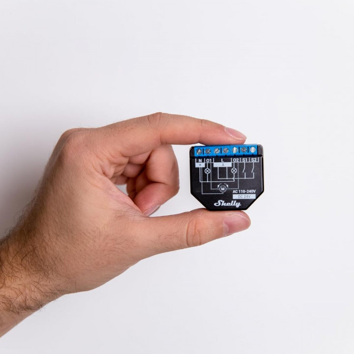 Wi-Fi switch module Shelly Plus 2PM WLAN 240 V WiFi