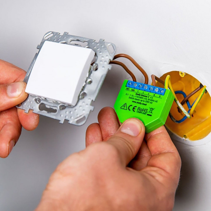Modulo interruttore Wi-Fi Shelly Dimmer 2 240 V 2 A