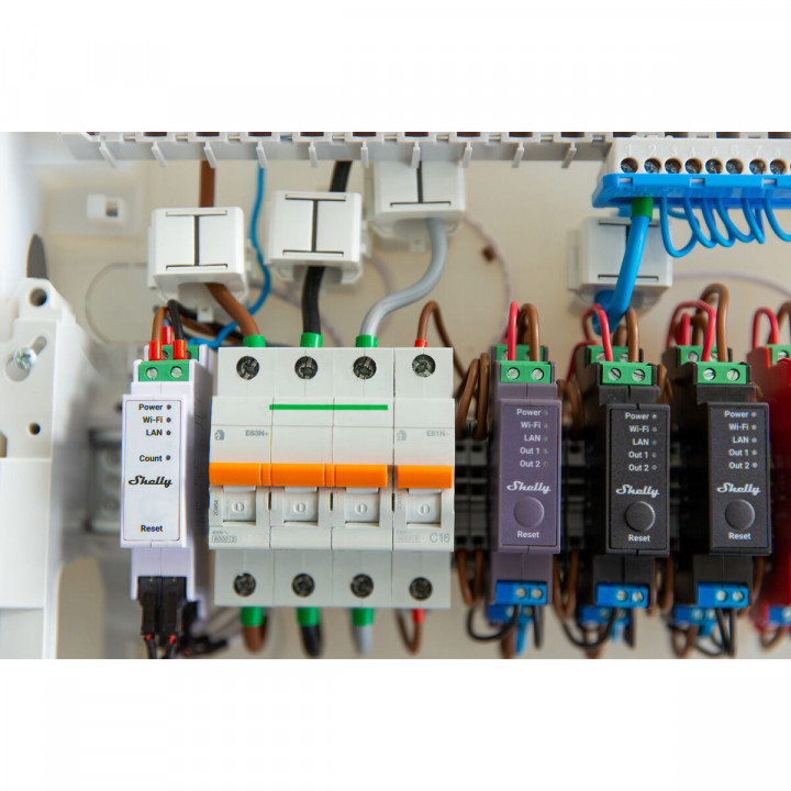 Wi-Fi-Schaltmodul Shelly PRO 3EM 120A Wi-Fi