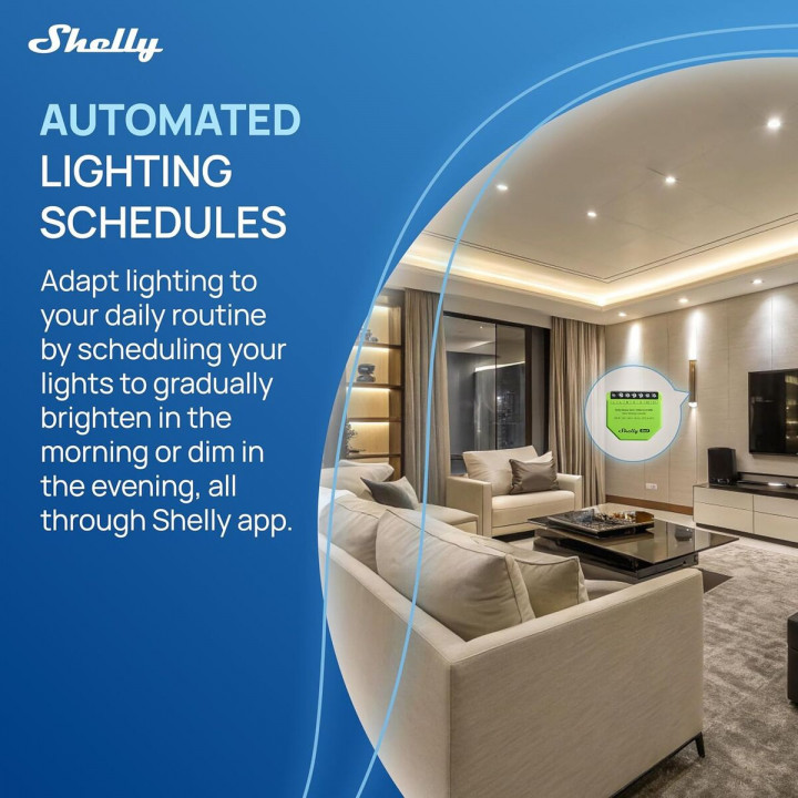 Shelly Módulo switch Dimmer Gen 3