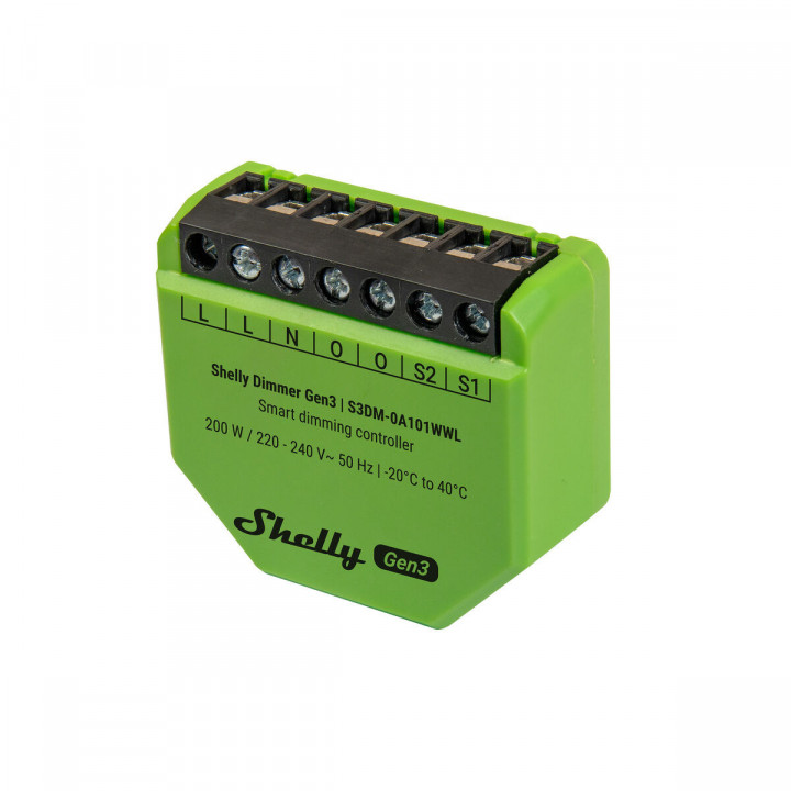 Wi-Fi-Schaltmodul Shelly Gen 3 220-240 V