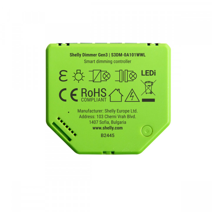 Wi-Fi switch module Shelly Gen 3 220-240 V
