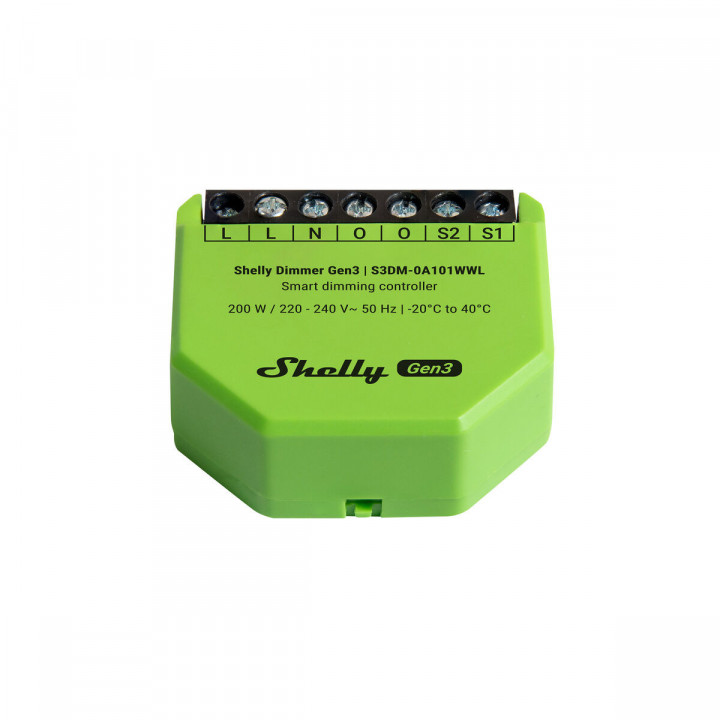 Wi-Fi-Schaltmodul Shelly Gen 3 220-240 V