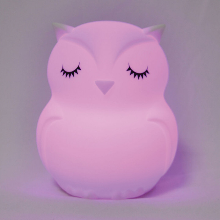 Lámpara infantil Owl con Altavoz Bluetooth