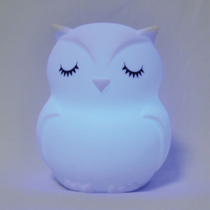Kinderlampe mit Bluetooth-Lautsprecher Muvit Owl