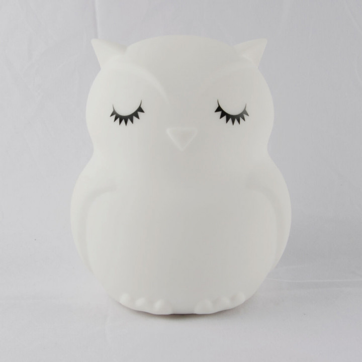 Lampada per bambini con altoparlante Bluetooth Muvit Owl