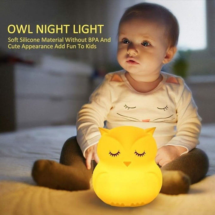 Kinderlamp met Bluetooth-luidspreker Muvit Owl