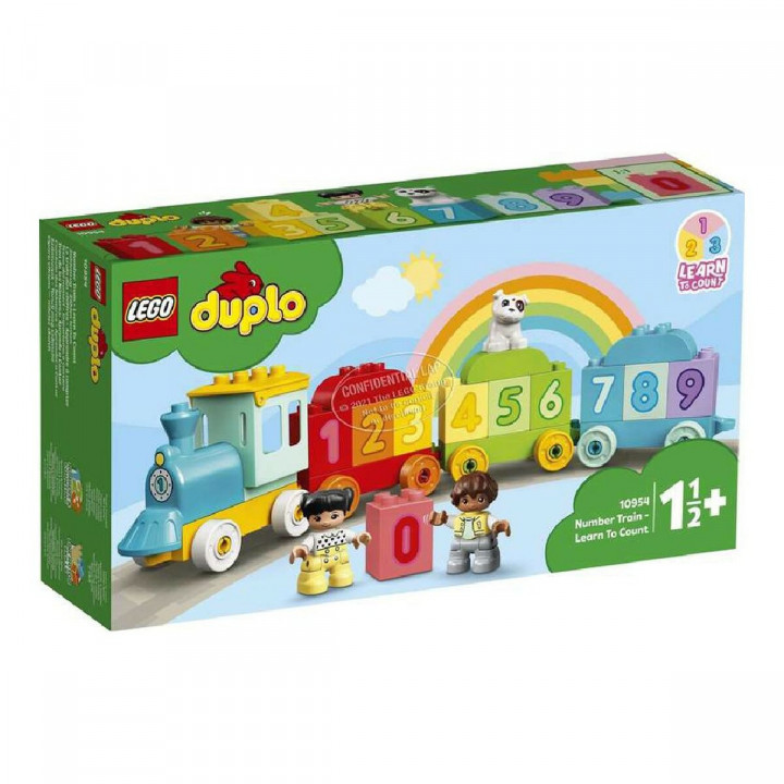 Set di Costruzioni Duplo Number Train Lego 10954 DUPLO The Number Train Multicolore (23 pcs)