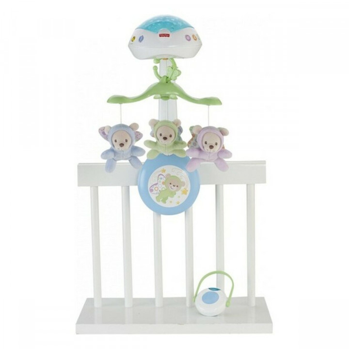 Projecteur mobile Fisher Price Blanc Multicouleur Plastique