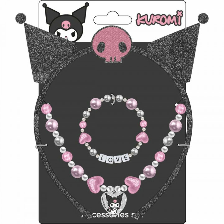Kit per Bijoux Hello Kitty 3 Pezzi