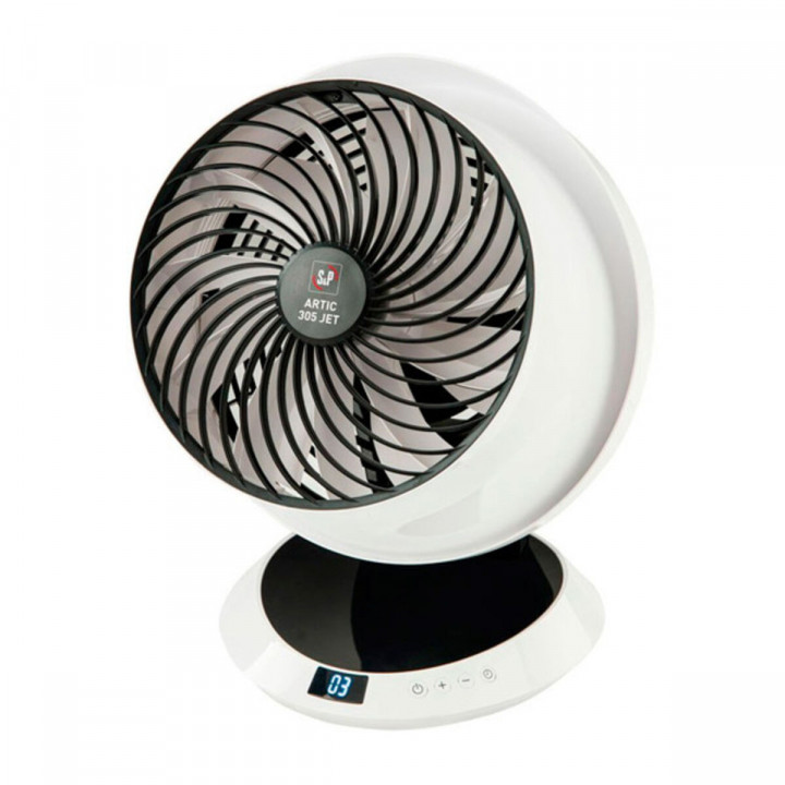 Ventilador de Sobremesa S&P ARTIC-305 JET 30W Negro