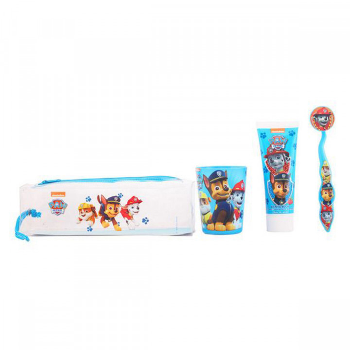 Set Oral Care for Kids The Paw Patrol PATRULLA CANINA (4 Pieces)