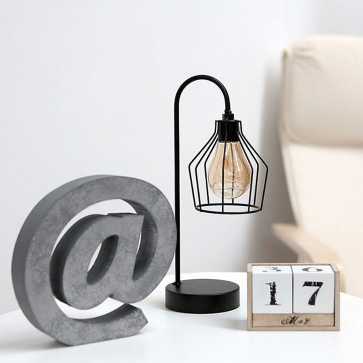 Lettera Grigio 20 x 4 cm Legno