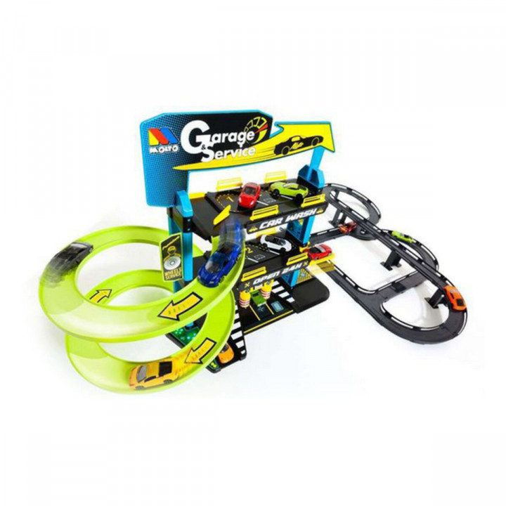 Parkeergarage met voertuigen Moltó 17403 59 x 55 x 33 cm