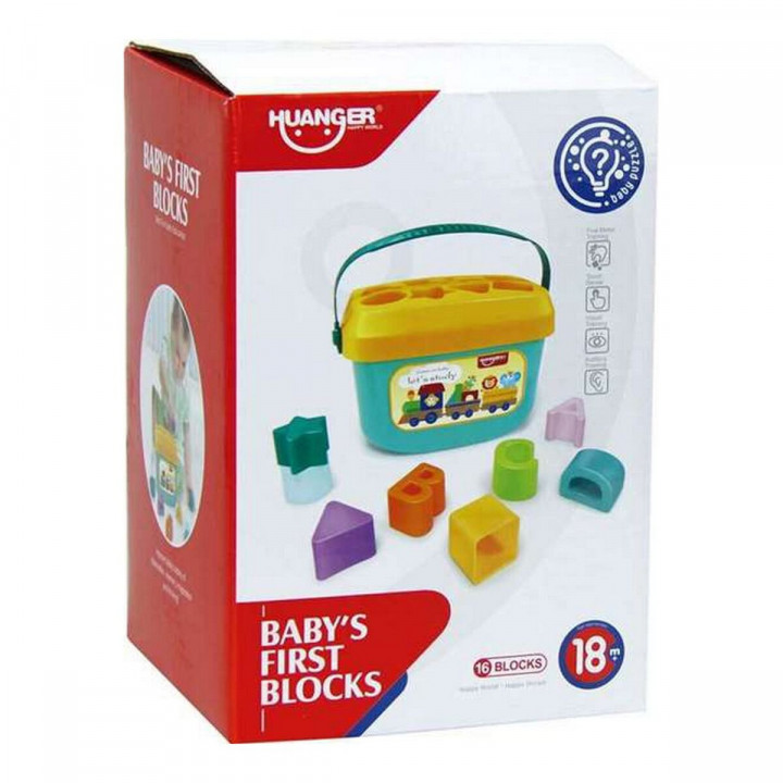 Educational game Baby's First Blocks 14 x 17 x 10 cm 16 Pieces