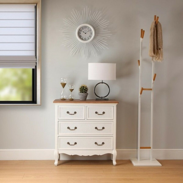 Muurklok Versa VS-20460113 Metaal Hout MDF 68 x 6,5 x 68 cm