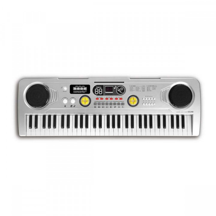 Klavier Reig 8923 Silberfarben (73 x 22,8 x 6,5 cm)