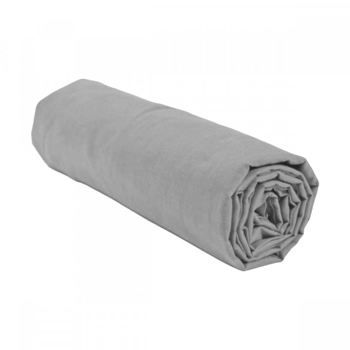 Spannbetttuch HOME LINGE PASSION HP71765 Grau Hellgrau 140 x 190 + 30 cm