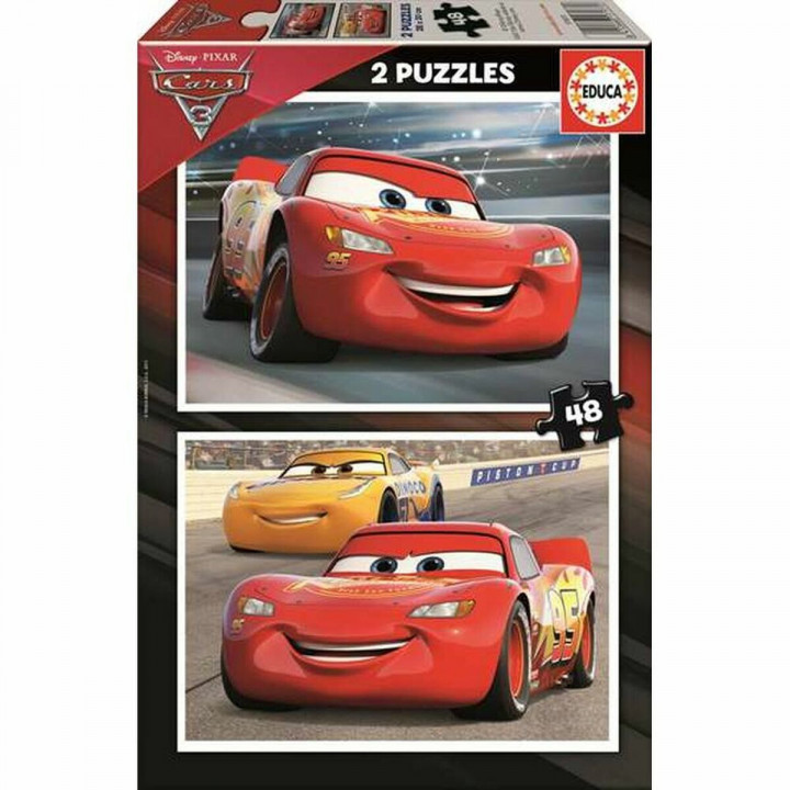 Puzzel Educa Cars 3 48 Onderdelen