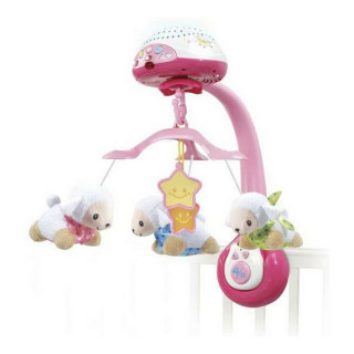 Babyspeeltje Vtech Baby Sheep Count Roze Plastic Wieg voor baby's