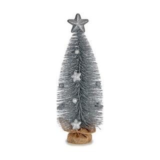 Albero di Natale con Stella Krist+ FG20-19WS024 Argentato 13 x 41 x 13 cm