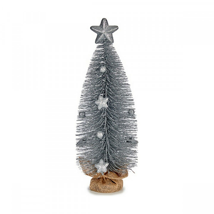 Weihnachtsbaum mit Stern Krist+ FG20-19WS024 Silberfarben 13 x 41 x 13 cm