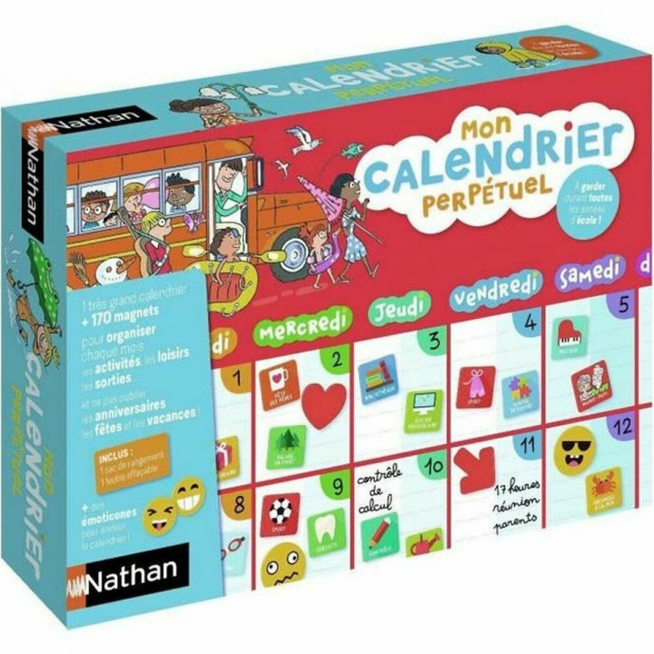 Bordspel Nathan My Perpetual Magnetic Calendar