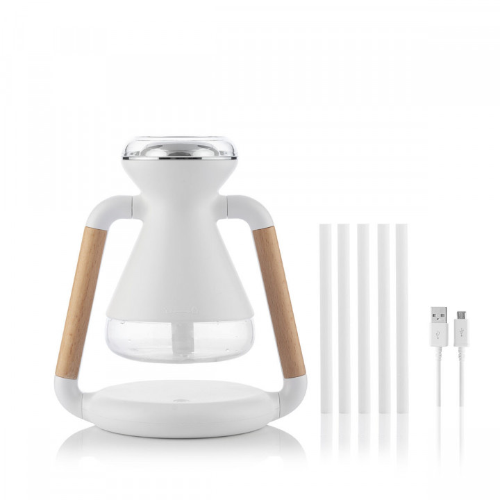 Umidificatore Diffusore per Ambienti e Caricabatterie Wireless 3 in 1 Misvolt InnovaGoods