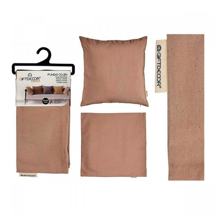 Kussenhoes Gift Decor Bruin 45 x 0,5 x 45 cm 60 x 0,5 x 60 cm