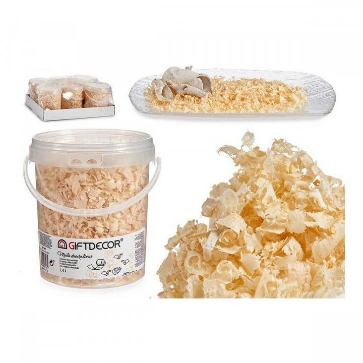 Decorative Shavings Gift Decor 13 x 14 x 14 cm