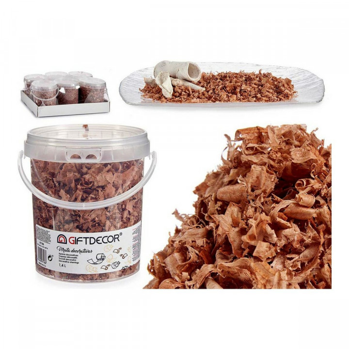 Decorative Shavings Gift Decor 13 x 14 x 14 cm