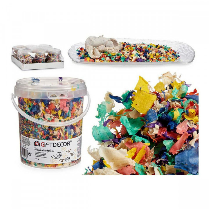 Decorative Shavings Gift Decor 13 x 14 x 14 cm