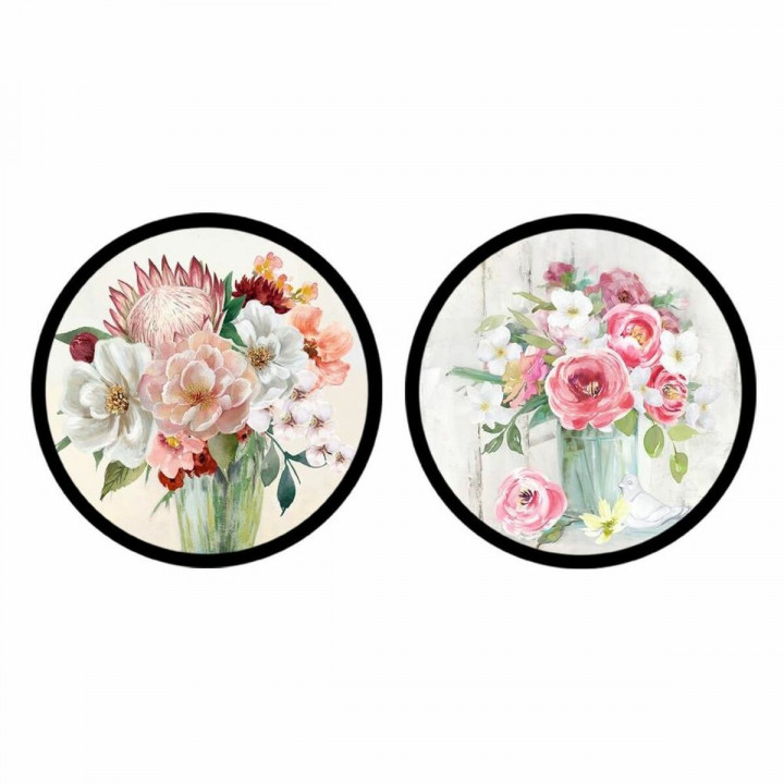 Tela DKD Home Decor polistirene Tela 80 x 3 x 80 cm