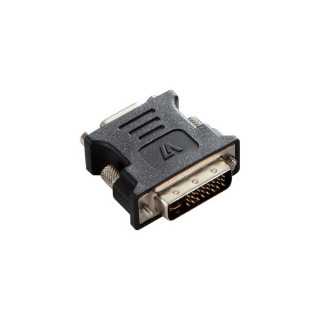 Adapter DVI-I naar VGA V7 V7E2DVIIMVGAFADPTR2N Zwart