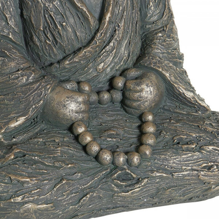 Decorative Figure DKD Home Decor Fibreglass Monk (2 pcs) (27 x 27 x 40 cm)