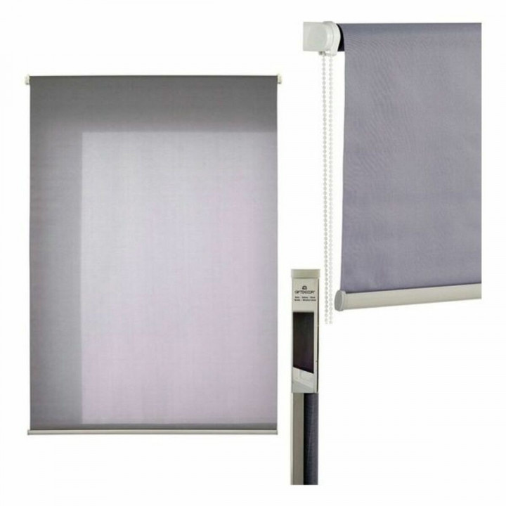 Store à enrouleur Gift Decor Gris Plastique 5 x 131 x 5 cm