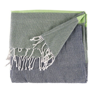 Foulard Multiusos Gift Decor Verde 40 x 9 x 8 cm Rayas