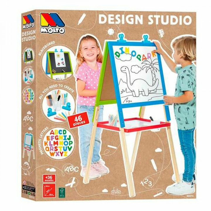 Pizarra 2 en 1 Moltó 22273