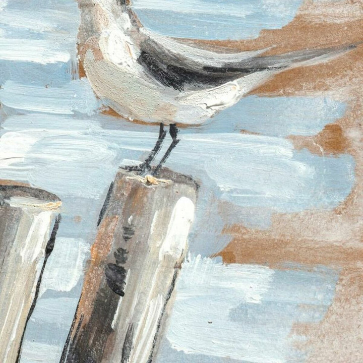 Leinwand DKD Home Decor Kiefer Leinwand 45 x 2,7 x 45 cm