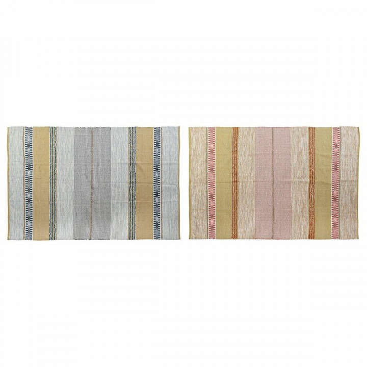 Tapis DKD Home Decor Multicouleur Moderne (2 Unités) (160 x 230 x 1 cm)