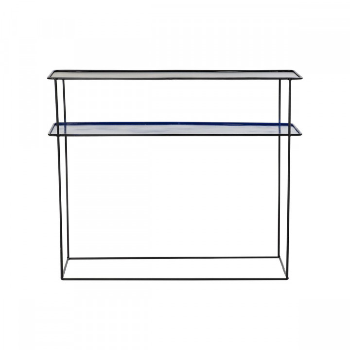 Möbel-Set-Set DKD Home Decor Blau Schwarz 70 x 27 x 45 cm 40 x 27 x 45 cm 80 x 27 x 65 cm 80 x 27,5 x 65 cm