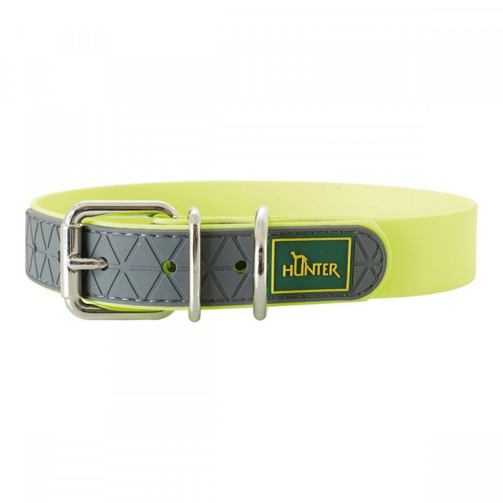 Dog collar Hunter Convenience Yellow (23-31 cm)