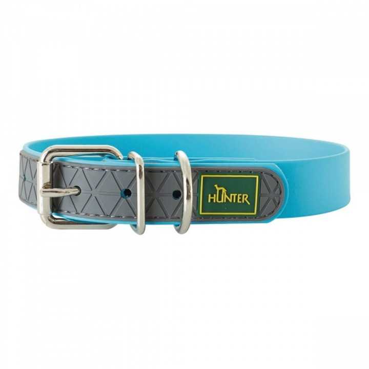 Dog collar Hunter Convenience Turquoise