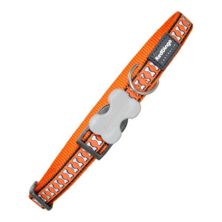 Hondenhalsband Red Dingo Bot Reflecterend Oranje (2 x 31-47 cm)