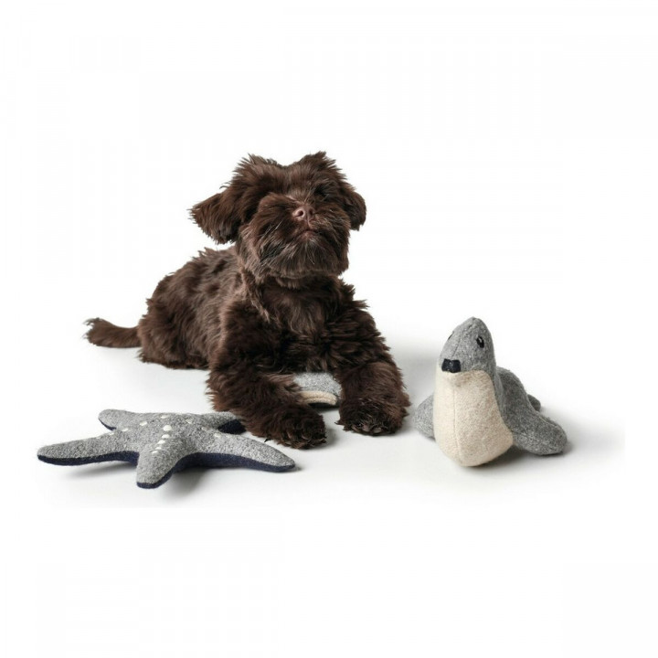 Peluche para perros Hunter Skagen Gris Poliéster Bisonte