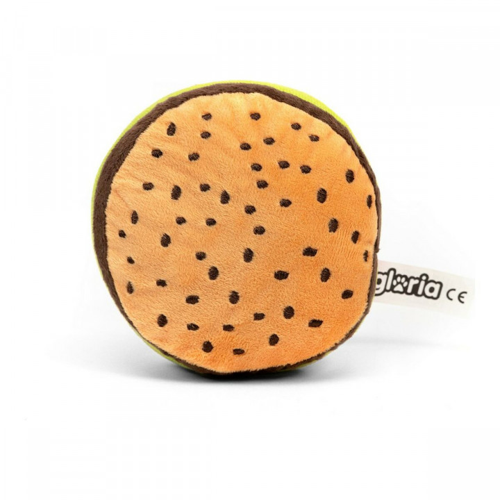 Peluche per cani Gloria Hamburdog Sandwich, Hamburger